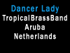 Dancer Lady Tropical Brass